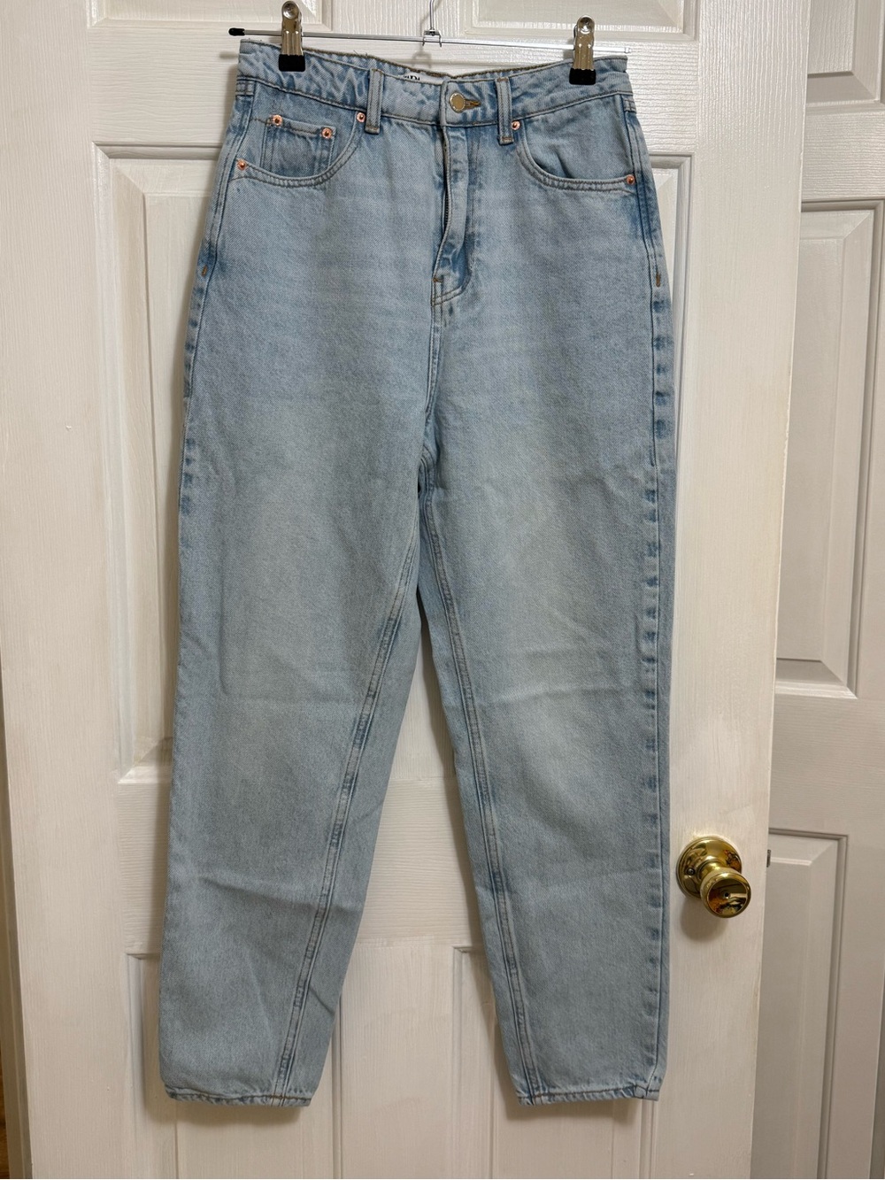 Zara Light Blue Boyfriend Jeans